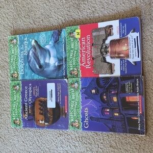 Magic Tree House Research Guide Book Bundle: Four Chapter Books
